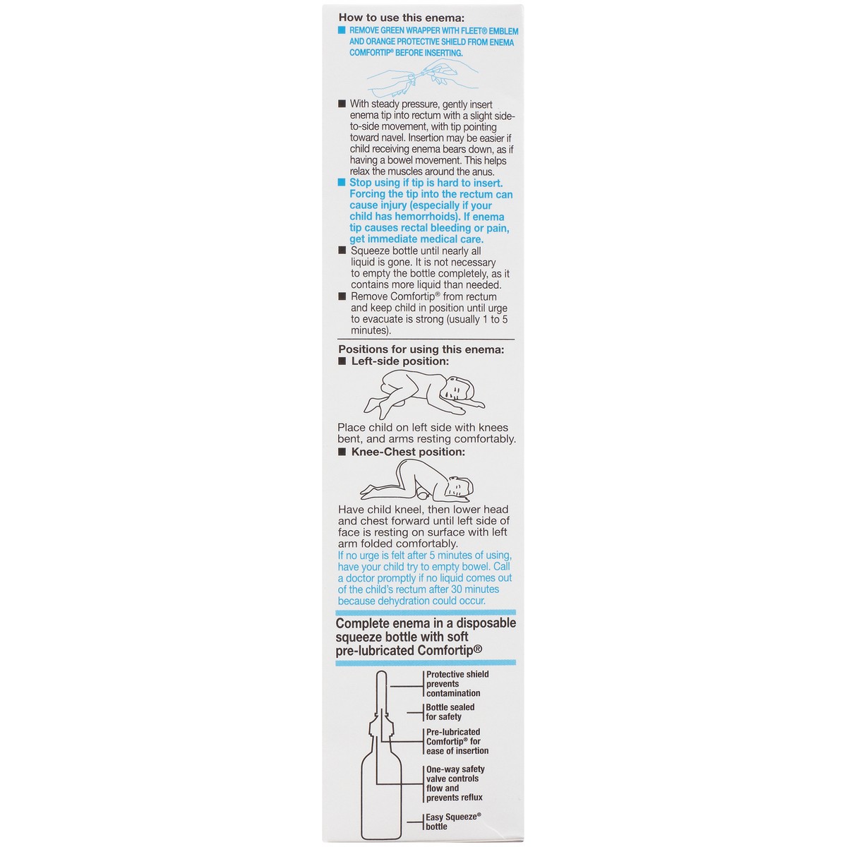 slide 5 of 10, Pedia-Lax Laxative Saline Enema for Kids, Ages 2-11, 2.25 fl oz, 2.25 fl oz