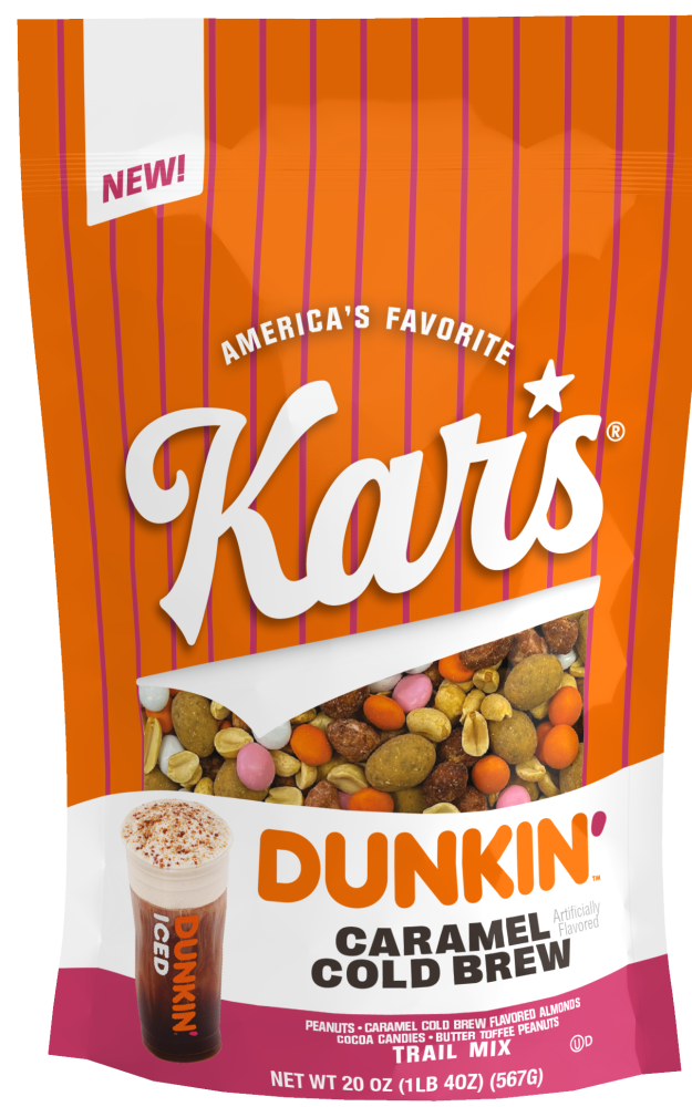 slide 1 of 2, Kar's® Dunkin Salted Caramel Cold Brew Trail Mix, 20 oz