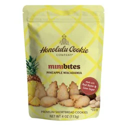 Honolulu Shortbread Cookie Pineapple Macadamia