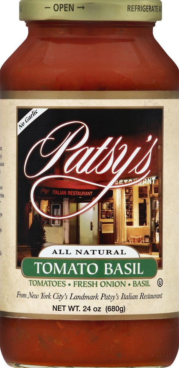 slide 1 of 2, Patsy's Pasta Sauce 24 oz, 24 oz