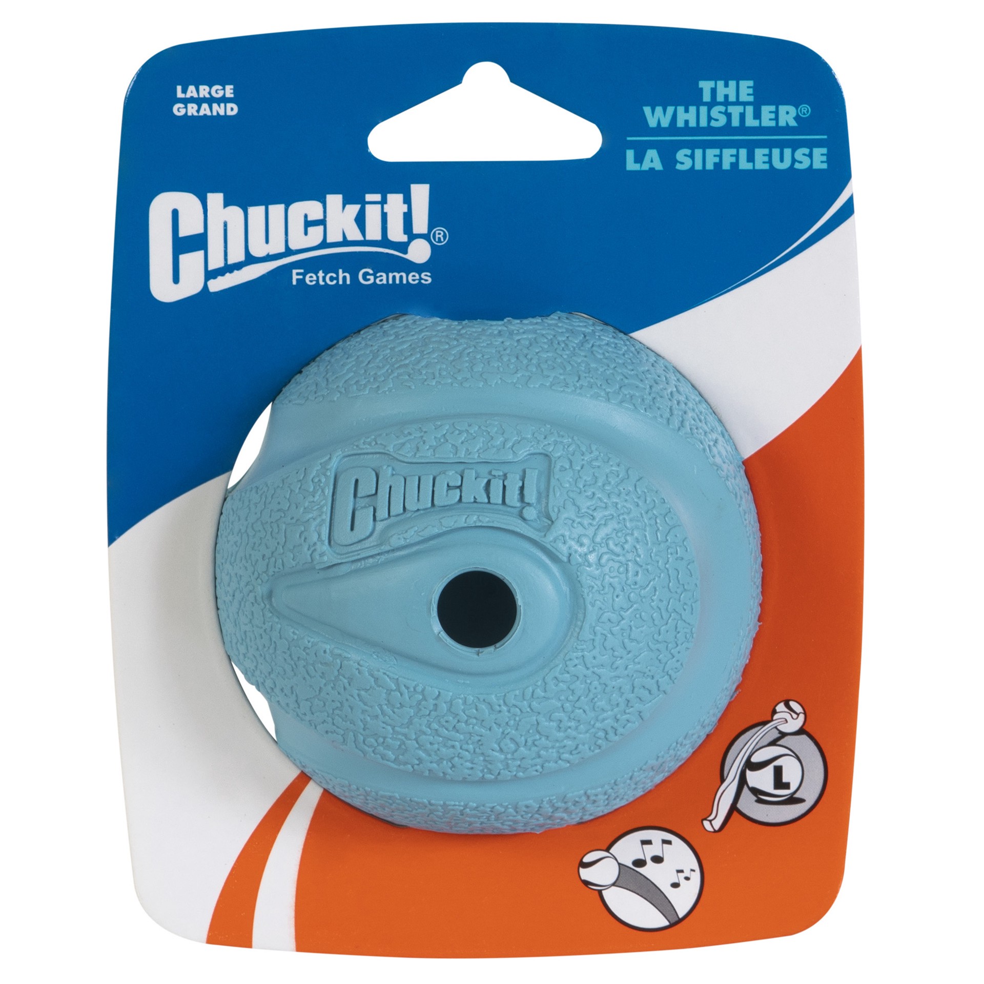 slide 6 of 10, Chuckit!! The Whistler Dog Toy, 1 PK