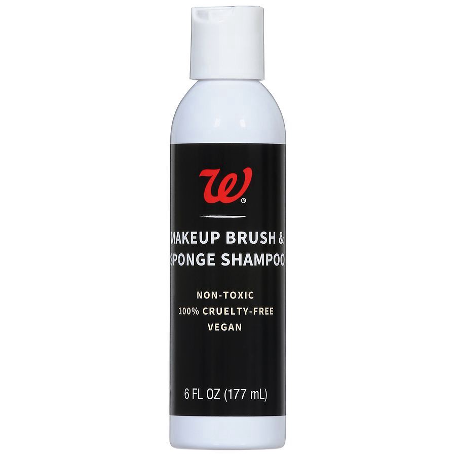 slide 1 of 3, Walgreens Beauty Makeup Brush & Sponge Shampoo, 6 fl oz