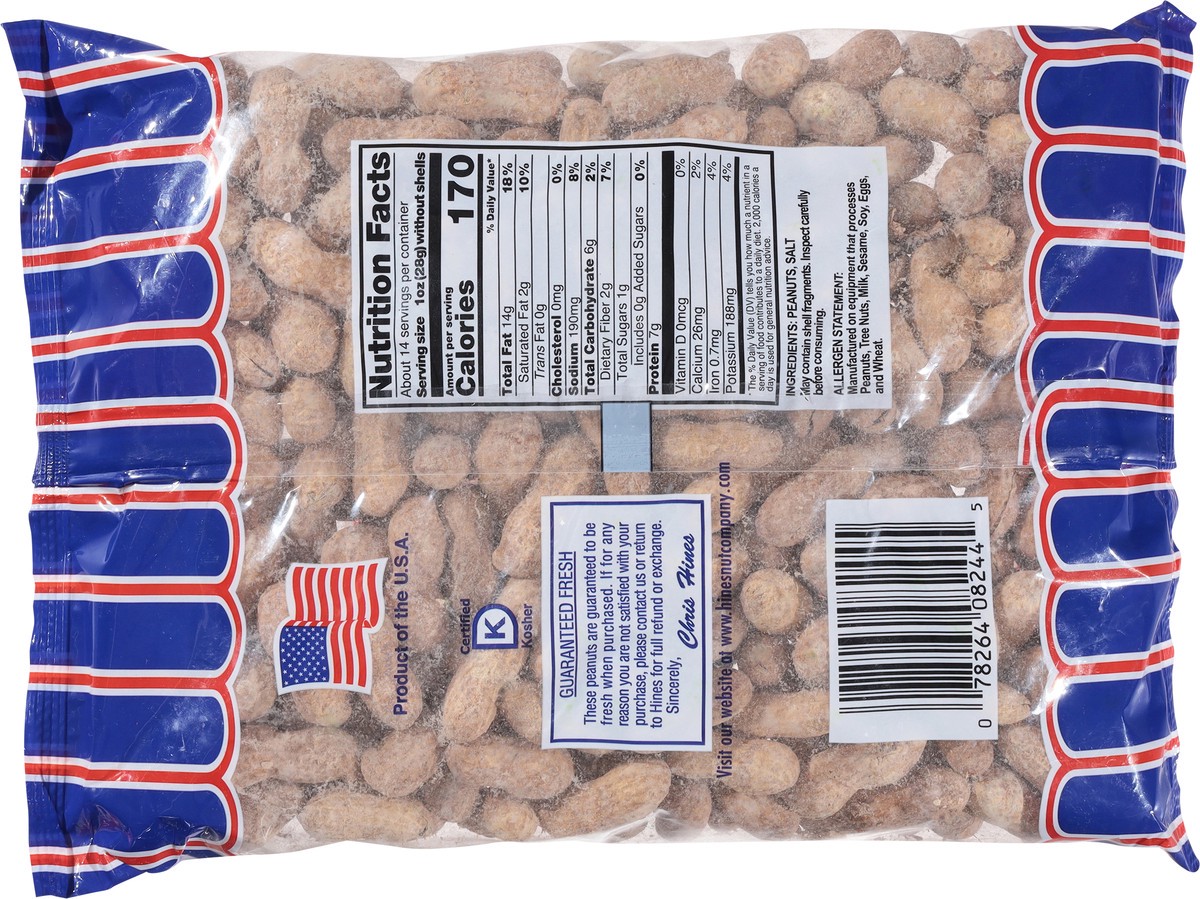slide 11 of 14, Hines Salted Fancy Peanuts 24 oz, 24 oz