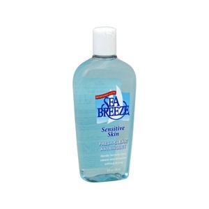 slide 1 of 3, Sea Breeze Sensitive Skin Fresh Clean Astringent, 10 fl oz