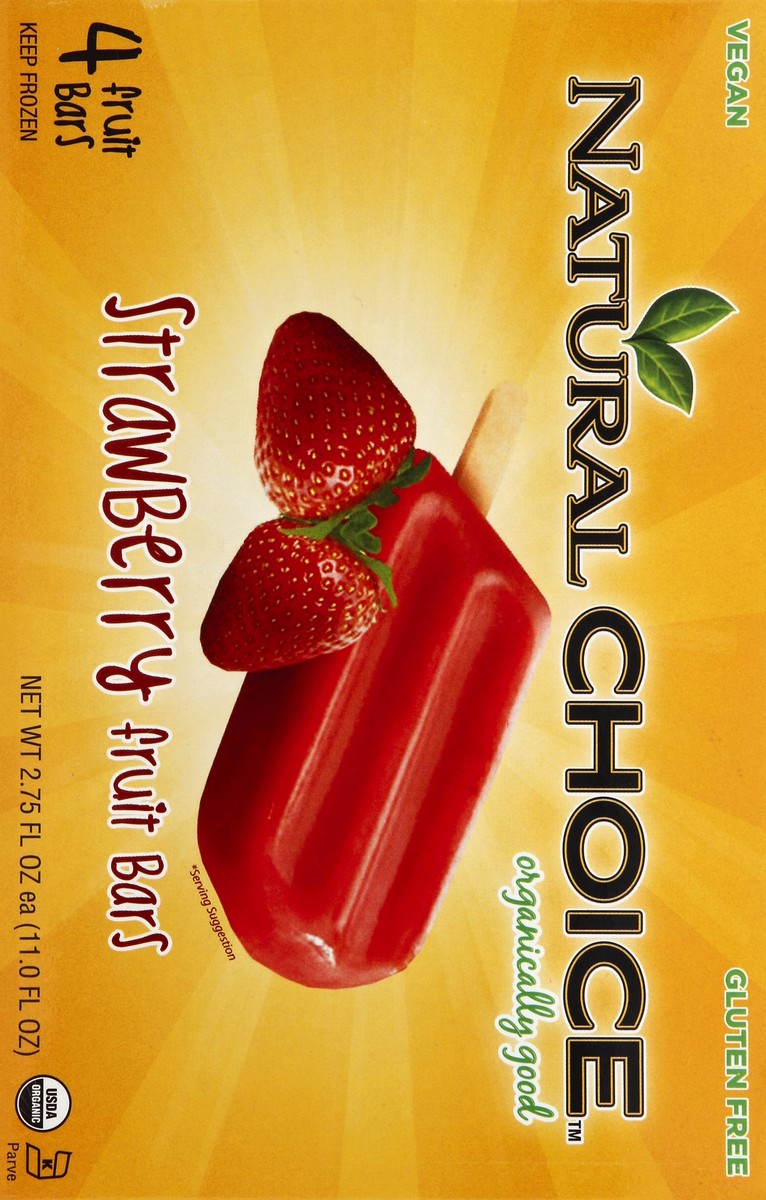 slide 5 of 5, Natural Choice Fruit Bars 4 ea, 4 ct