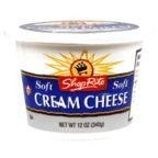 slide 1 of 1, ShopRite Soft Cream Cheese, 12 oz