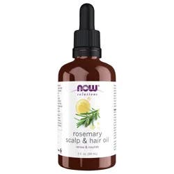 NOW Foods Rosemary Scalp & Hair Oil - 2 fl oz