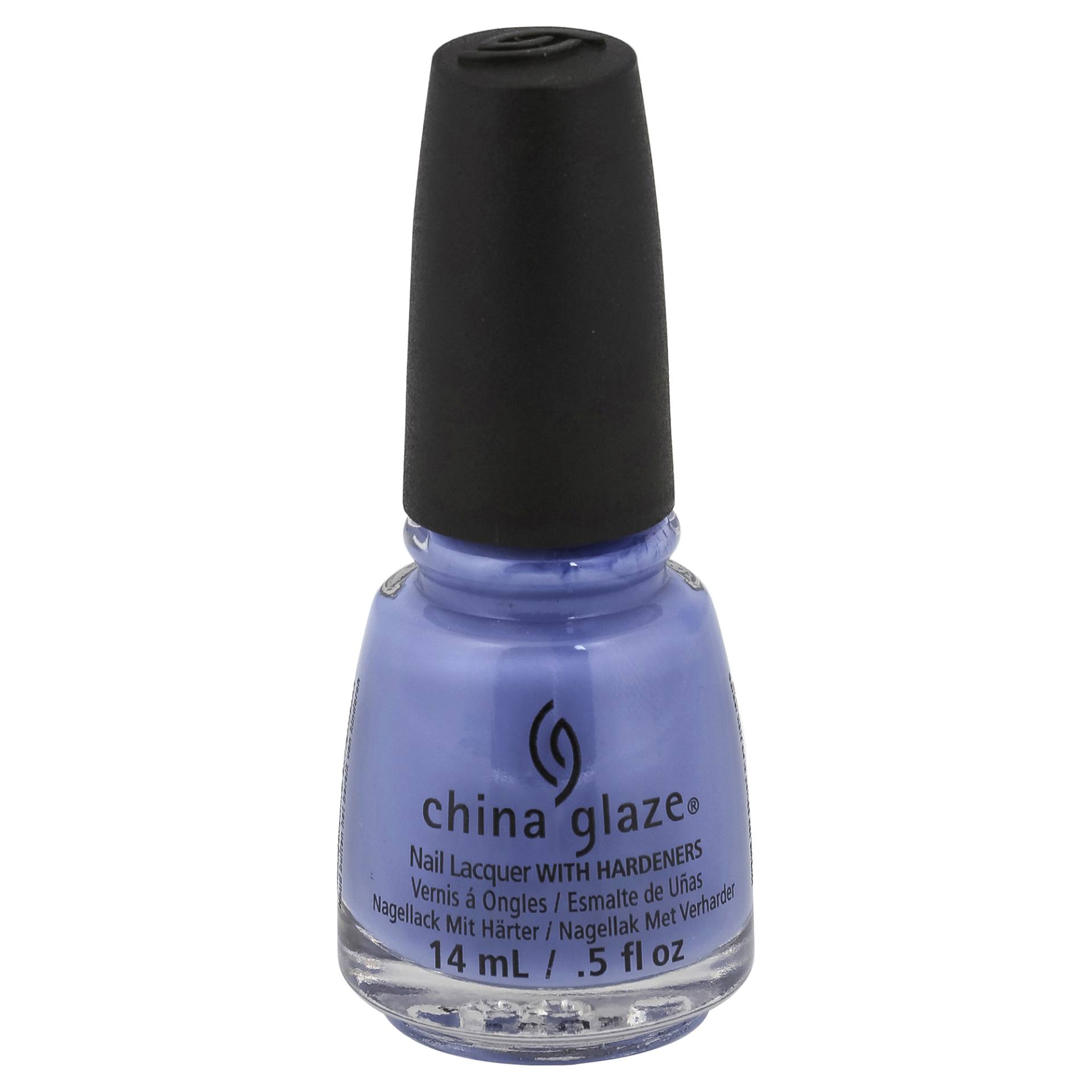 slide 1 of 4, China Glaze Nail Lacquer With Hardeners Secret Peri-Wink-Le, 1 ct