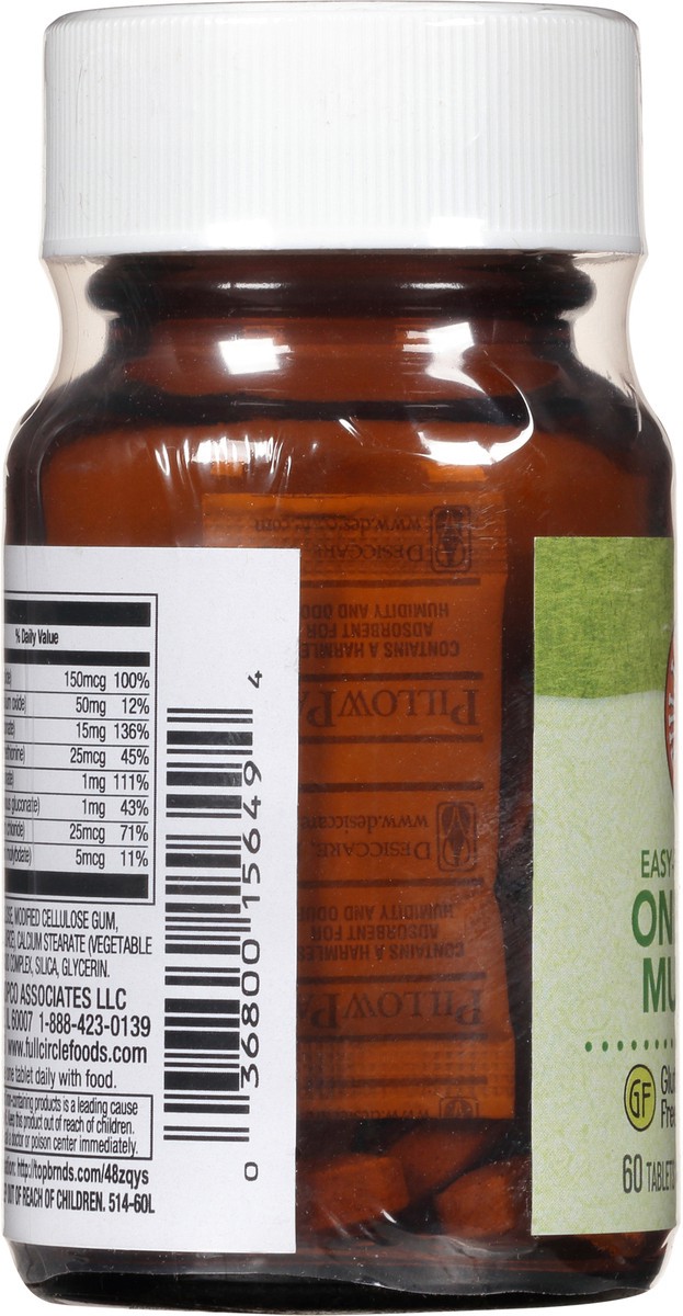 slide 13 of 15, Full Circle Market One Daily Multiple 60 Tablets, 60 ct