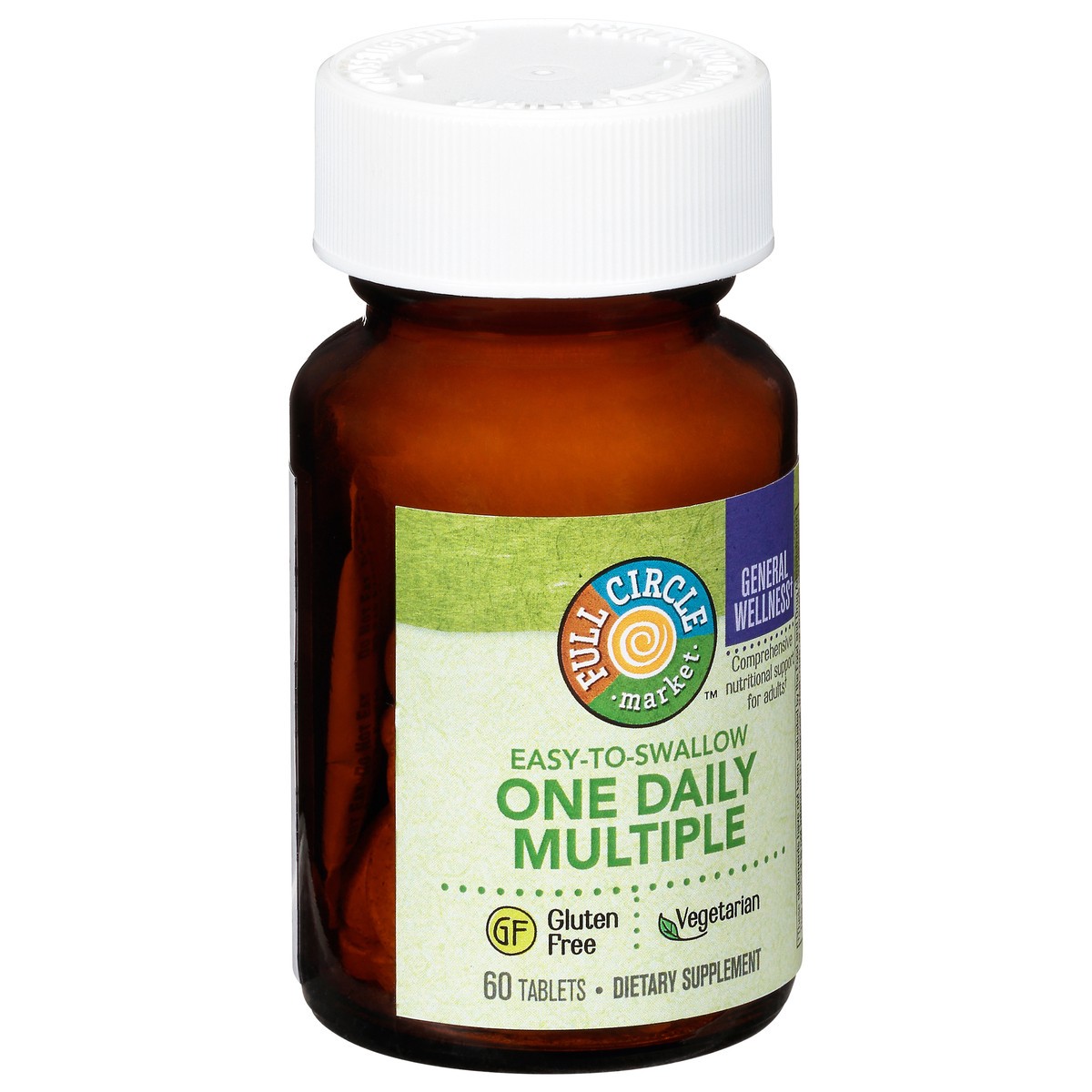 slide 6 of 15, Full Circle Market One Daily Multiple 60 Tablets, 60 ct