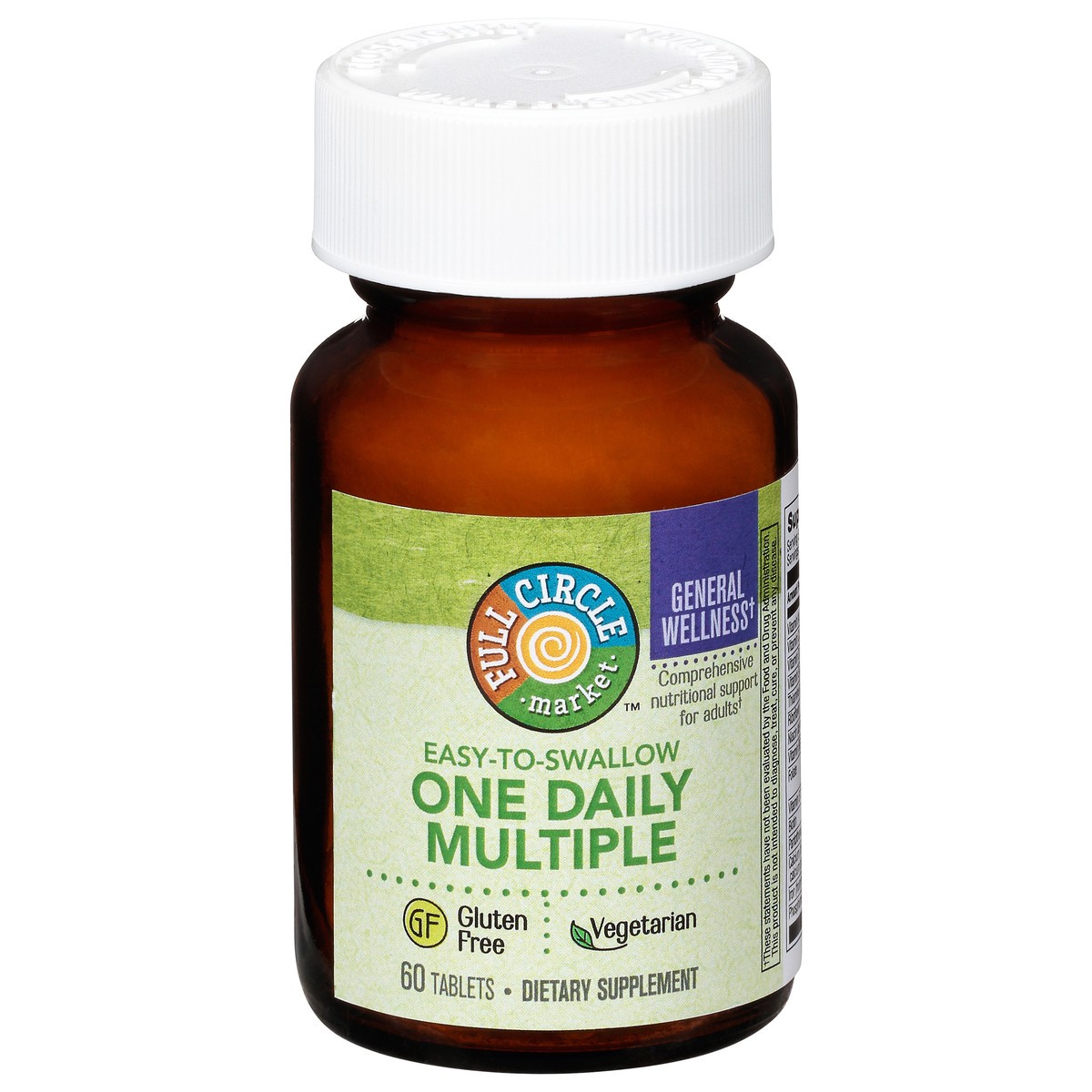 slide 2 of 15, Full Circle Market One Daily Multiple 60 Tablets, 60 ct