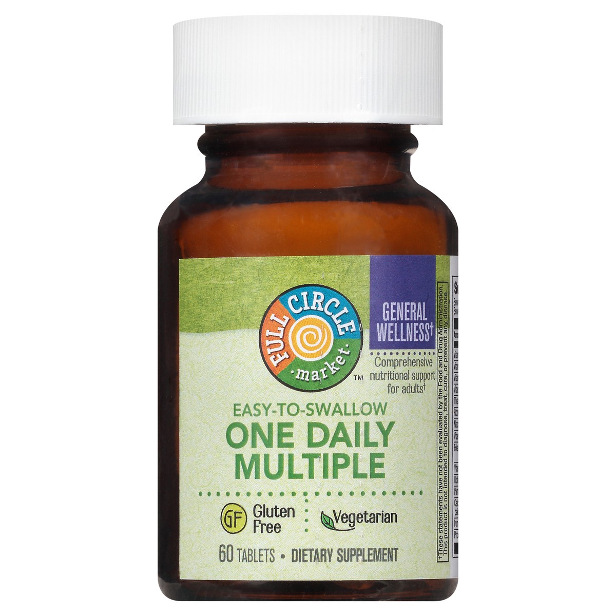 slide 14 of 15, Full Circle Market One Daily Multiple 60 Tablets, 60 ct