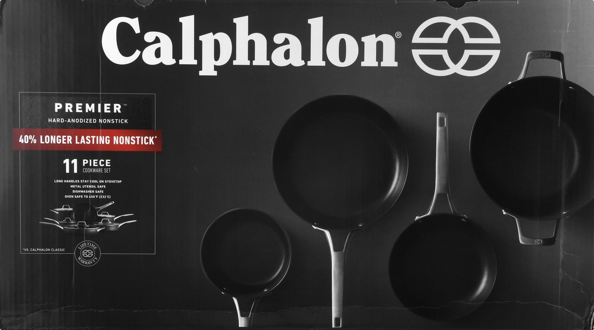 slide 11 of 11, Calphalon Premier Hard-Anodized Nonstick 11 Piece Cookware Set 1 ea, 1 ct