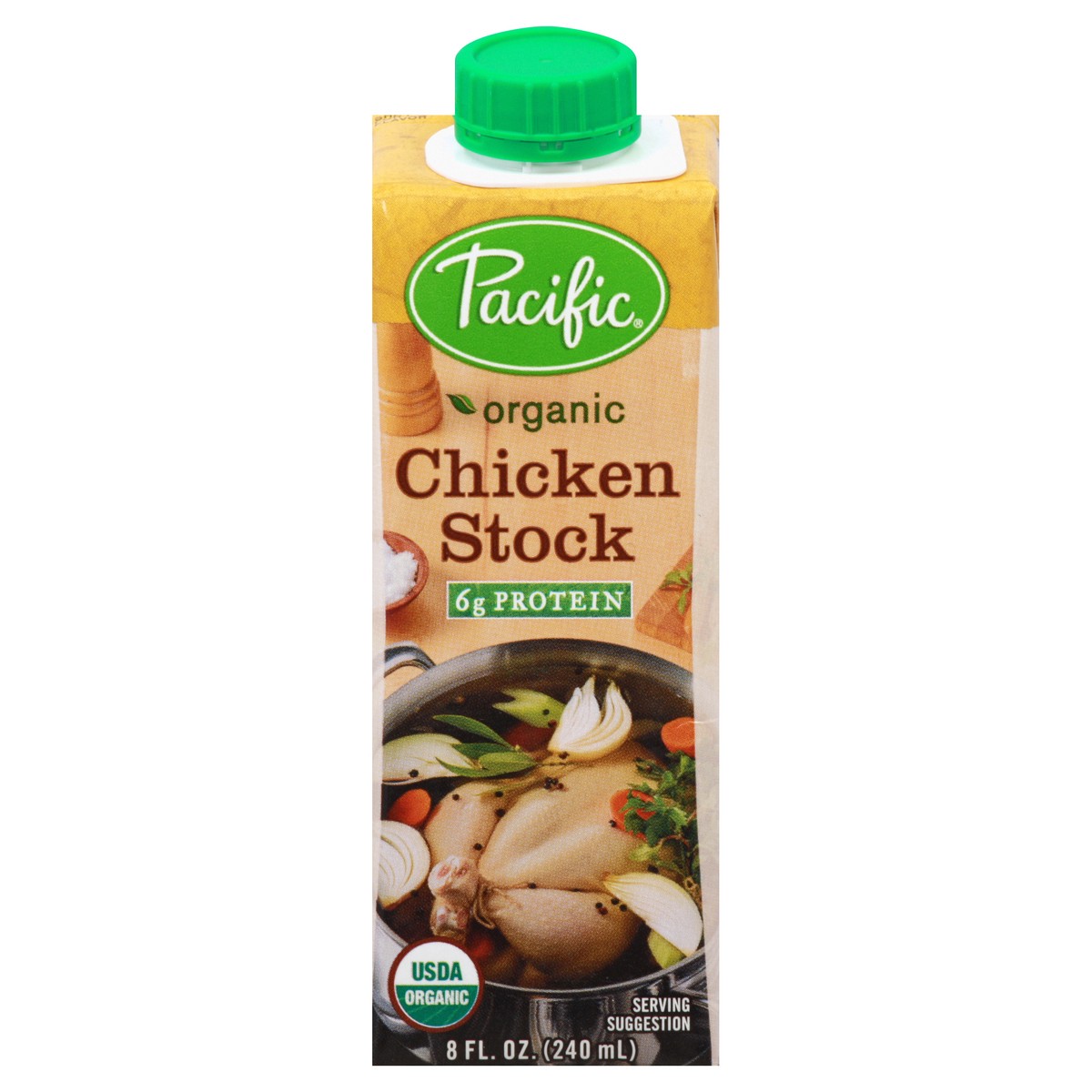 slide 2 of 13, Pacific Foods Chicken Stock 8 fl oz, 8 fl oz