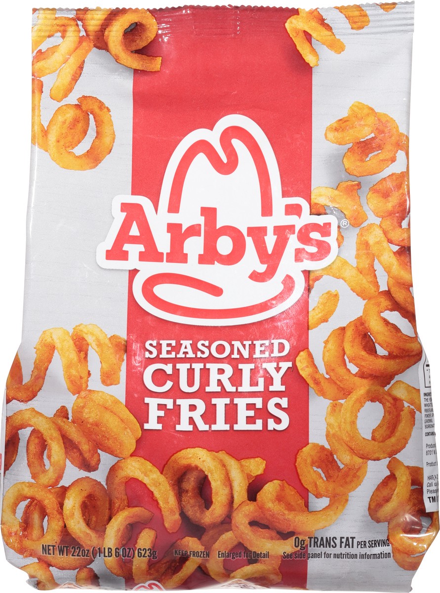 slide 3 of 14, Arby's Curly Fries, Seasoned, 22 oz