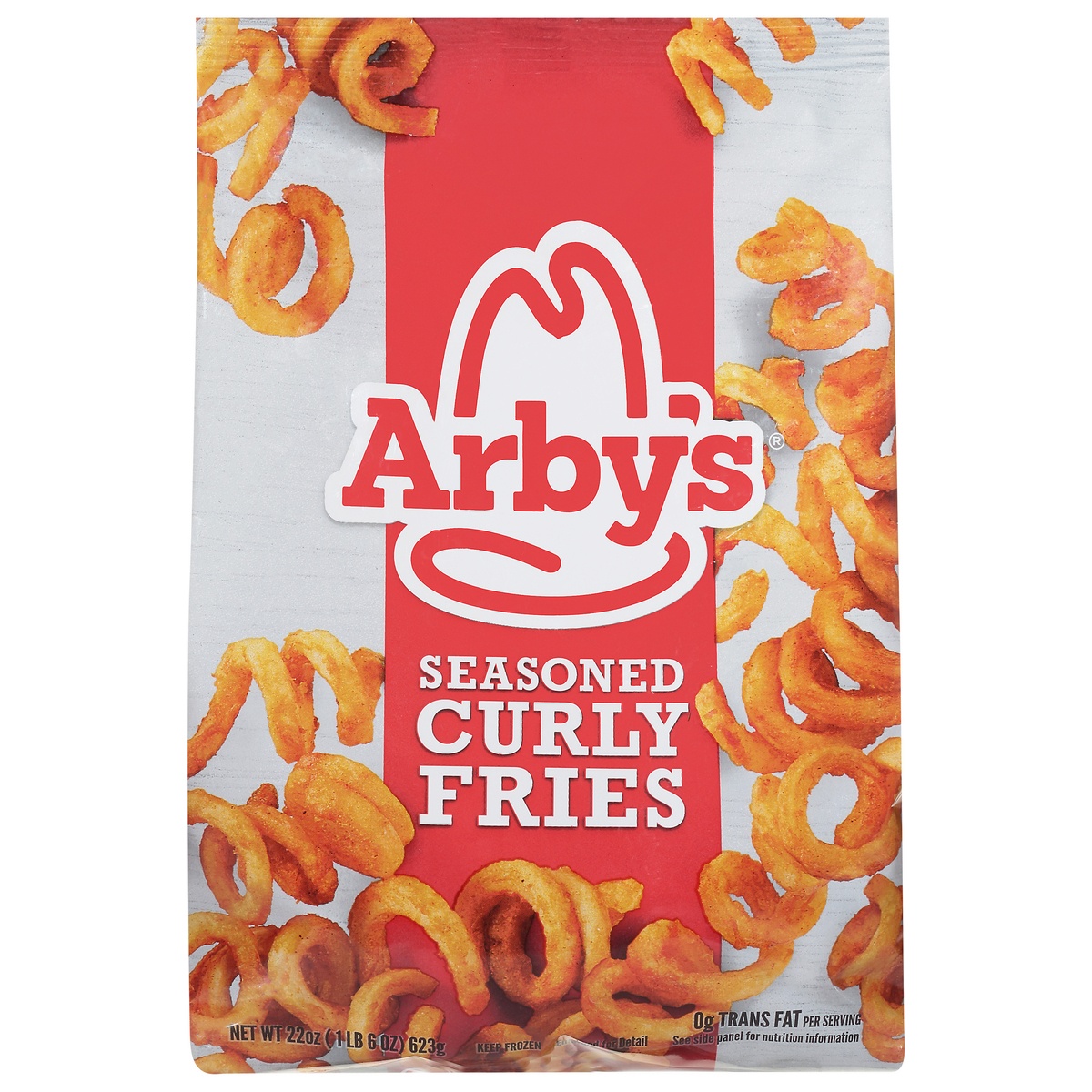 slide 1 of 2, Arby's Seasoned Curly Fries, 22 oz