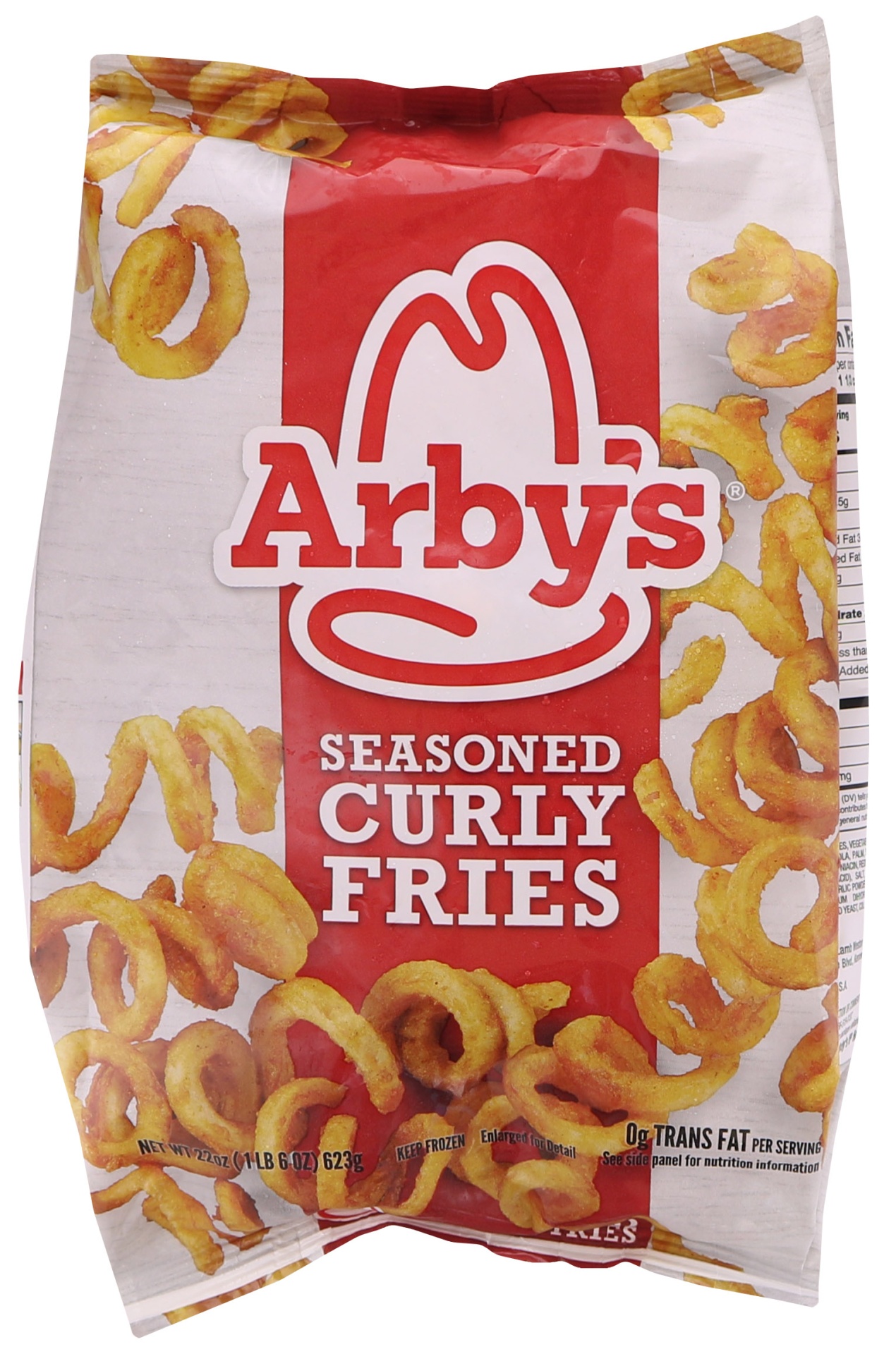 slide 1 of 8, Arby's Seasoned Curly Fries, 22 oz