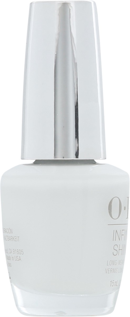 slide 9 of 13, OPI Infinite Shine, Alpine Snow, 0.5 fl oz