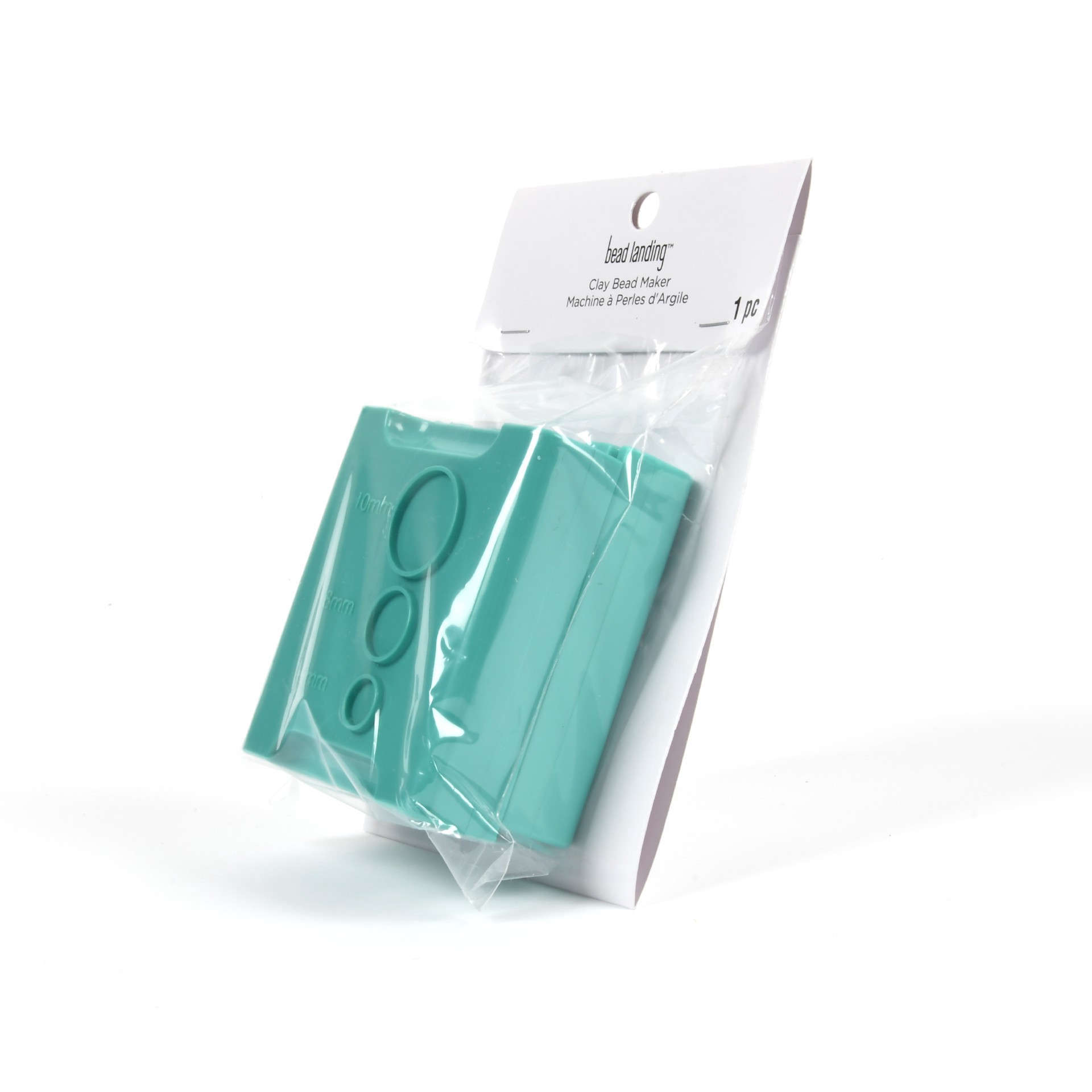 slide 2 of 4, Clay Bead Maker By Bead Landing, includes 6 mm, 8 mm and 10 mm guides