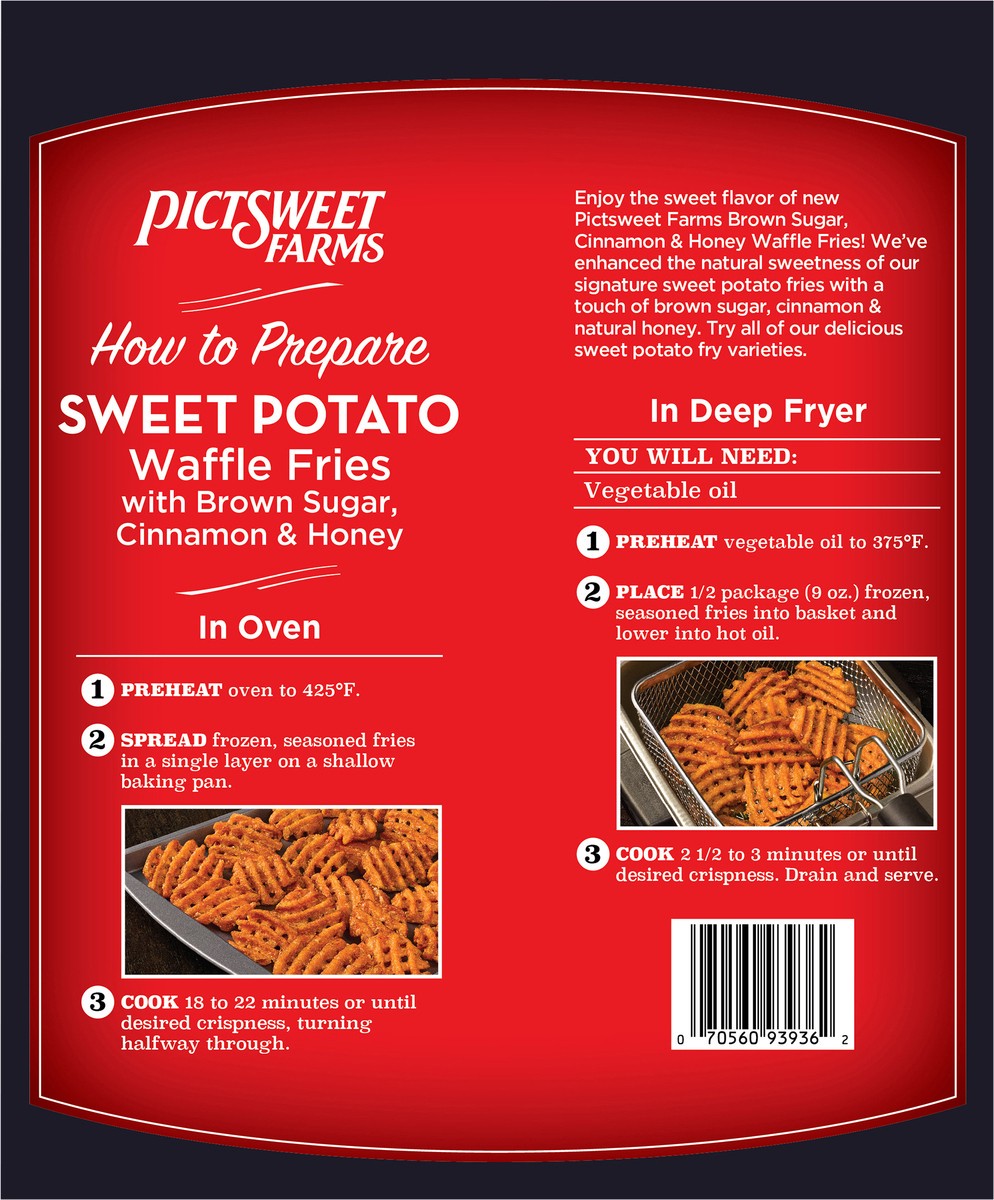 slide 3 of 3, PictSweet Sweet Potato Fries, 18 oz