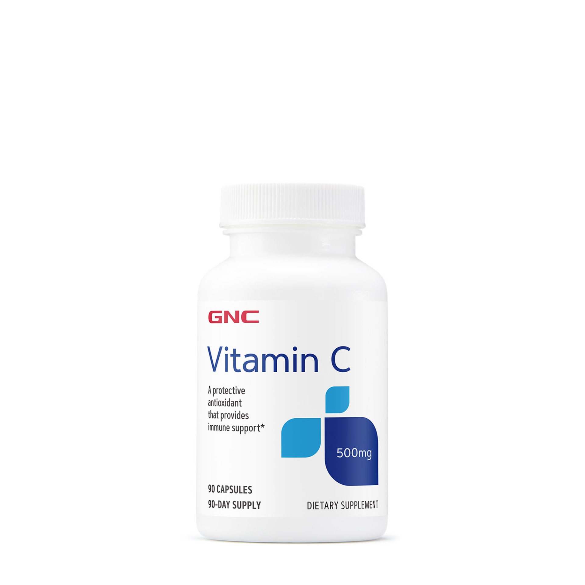 slide 1 of 1, GNC Vitamin C Capsules 500mg, 90 ct