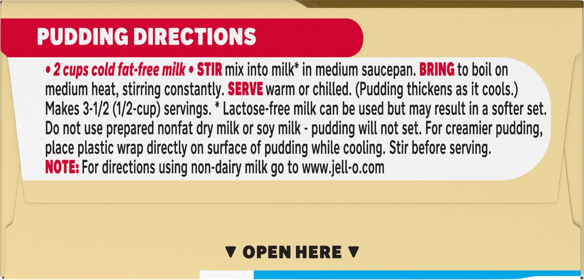 slide 4 of 9, Jell-O Cook & Serve Vanilla Sugar Free & Fat Free Pudding & Pie Filling Mix, 0.8 oz Box, 0.8 oz