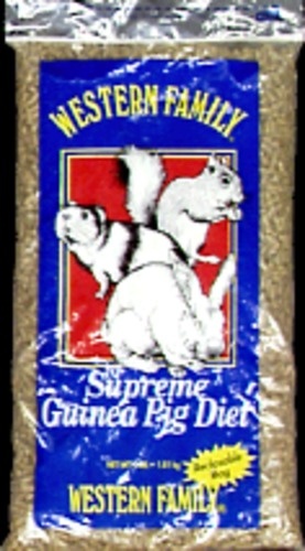 slide 1 of 1, Western Family Guinea Pig Food, 4 lb