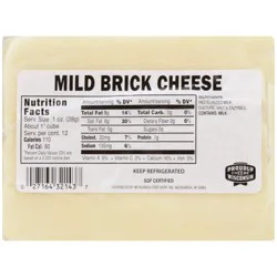 Weyauwega Star Dairy Mild Block Cheese