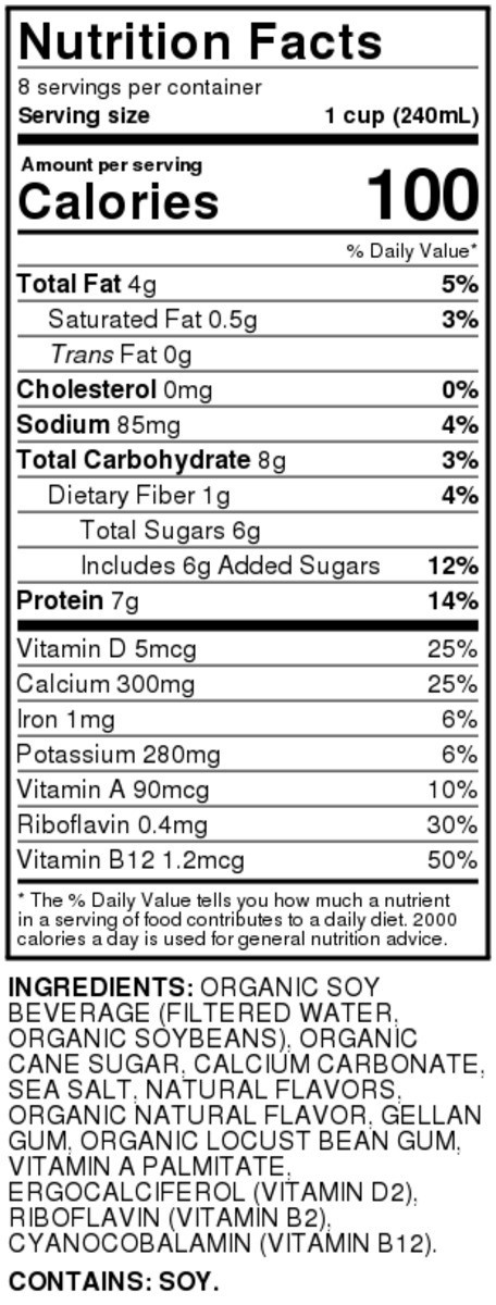 slide 2 of 3, Full Circle Market Original Soy Non-Dairy Beverage, 64 oz