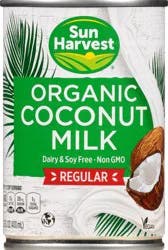 Sun Harvest Organic Coconut Milk Regular 18%