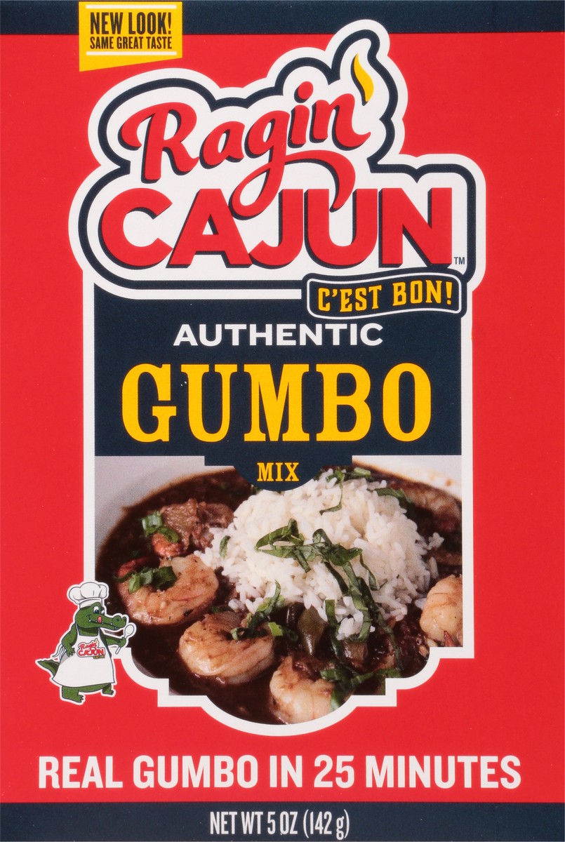 slide 5 of 11, Ragin' Cajun Authentic Gumbo Mix 5 oz, 5 oz