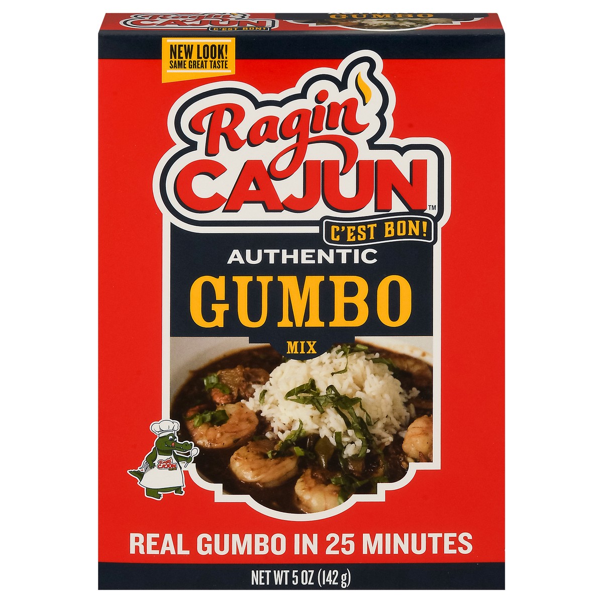 slide 1 of 11, Ragin' Cajun Authentic Gumbo Mix 5 oz, 5 oz