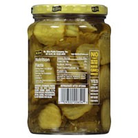 slide 11 of 21, Mt. Olive Mini Stuffers Hamburger Dill Pickle Chips With Sea Salt, 24 fl oz