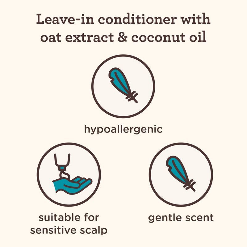 slide 4 of 6, Aveeno Kids' Coily Hair Leave In Conditioner - 8 fl oz, 8 fl oz