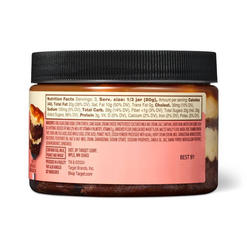 slide 2 of 3, Chocolate Peanut Butter Layered Dessert - 8.75 oz - Favorite Day™, 8.75 oz