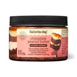 Chocolate Peanut Butter Layered Dessert - 8.75 oz - Favorite Day™