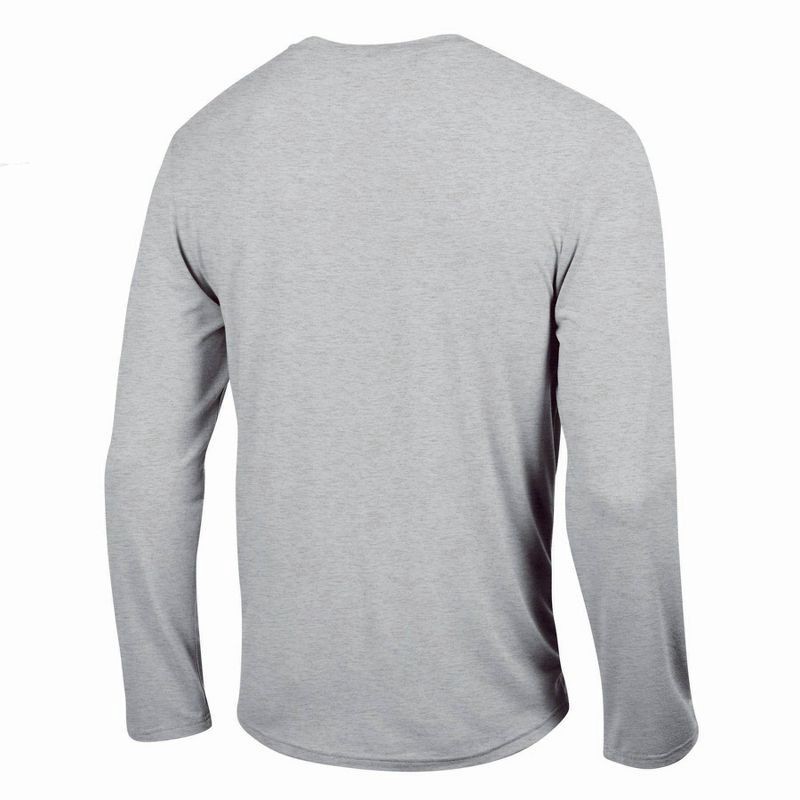 slide 2 of 3, NCAA Auburn Tigers Men's Gray Long Sleeve T-Shirt - L: Pullover Jersey, 1 ct