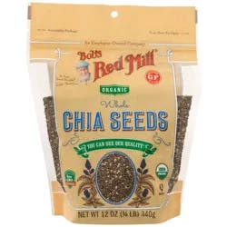 Bob's Red Mill Gluten Free Organic Chia Seeds - 12oz