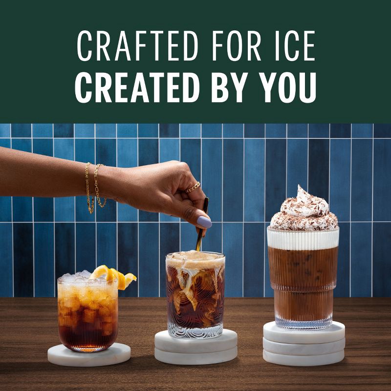 slide 6 of 8, Starbucks by Nespresso Vertuo Line Iced Double Espresso Blonde Light Roast Coffee Pods - 8ct, 8 ct