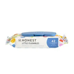 The Honest Company Little Flushables Baby Wipes - 42ct