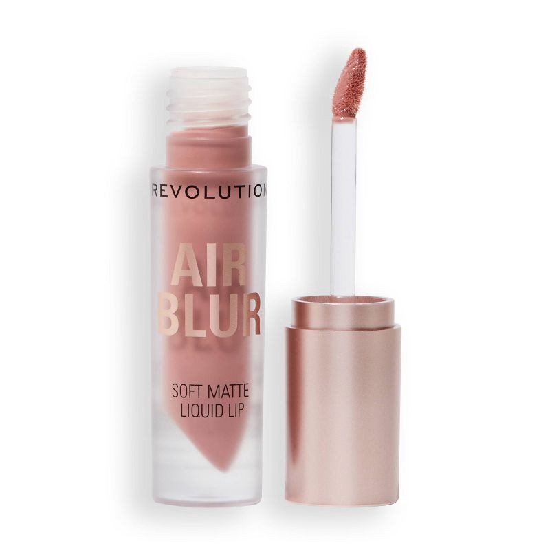 slide 1 of 9, Makeup Revolution Air Blur Matte Liquid Lipstick - Chauffeur - 0.11 fl oz, 0.11 fl oz