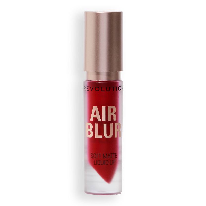 slide 3 of 9, Makeup Revolution Air Blur Matte Liquid Lipstick - Fiery - 0.11 fl oz, 0.11 fl oz