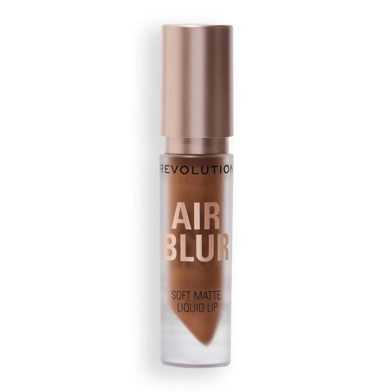 slide 3 of 9, Makeup Revolution Air Blur Matte Liquid Lipstick - Coco - 0.11 fl oz, 0.11 fl oz