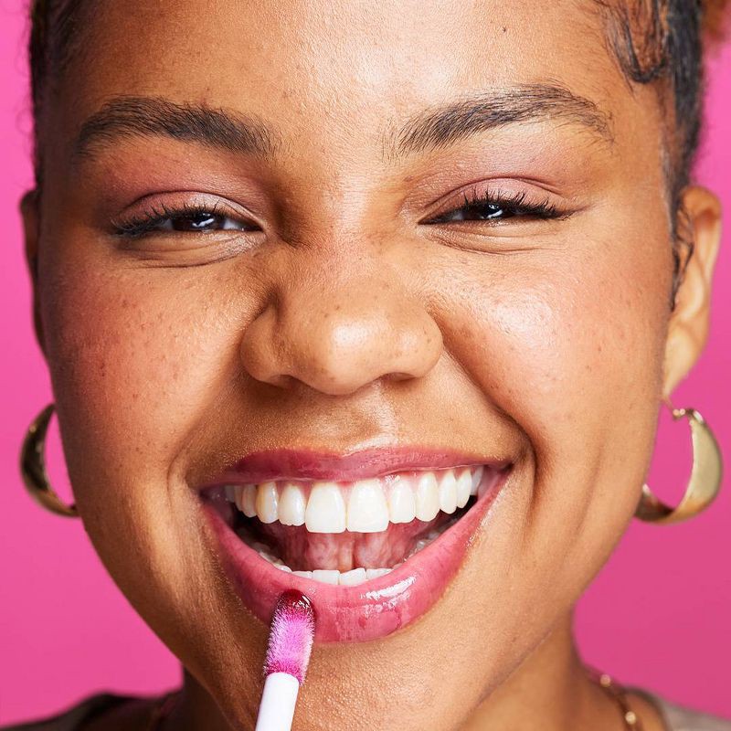 slide 6 of 8, Makeup Revolution Pout Bomb Plumping Gloss - Jelly Berry Mauve - 0.15 fl oz, 0.15 fl oz