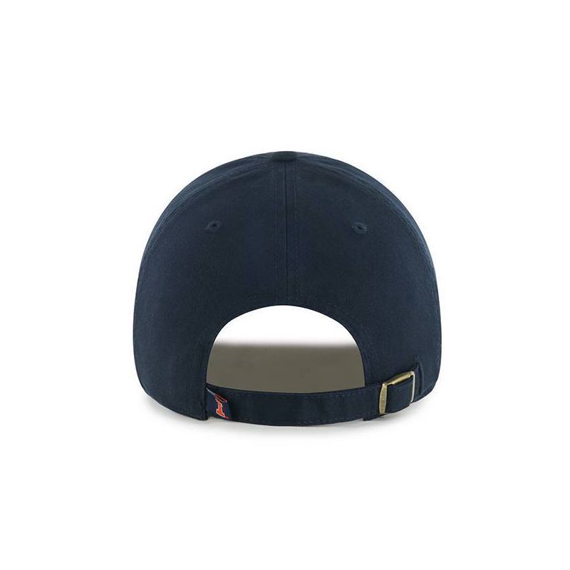slide 2 of 2, NCAA Illinois Fighting Illini Relaxed Fit Clean Up Baseball Hat: Team Logo Adjustable Strap, 1 ct