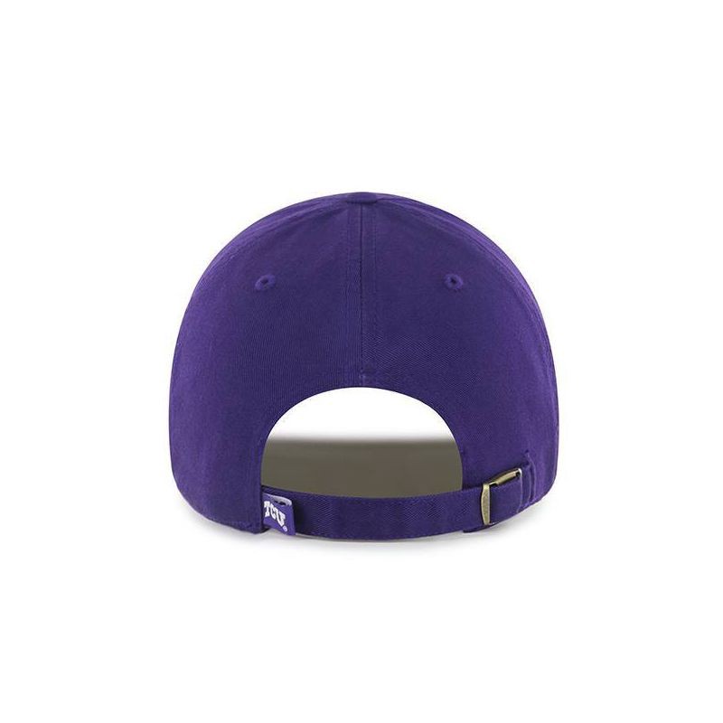slide 2 of 2, NCAA TCU Horned Frogs Fabric Washed Relaxed Fit Baseball Hat: Team Logo Adjustable Strap, 1 ct