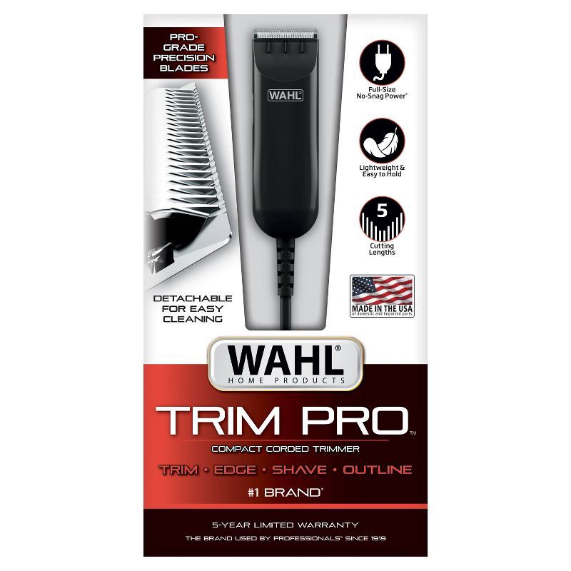 slide 2 of 3, Wahl Trim Pro Corded Trimmer, 1 ct