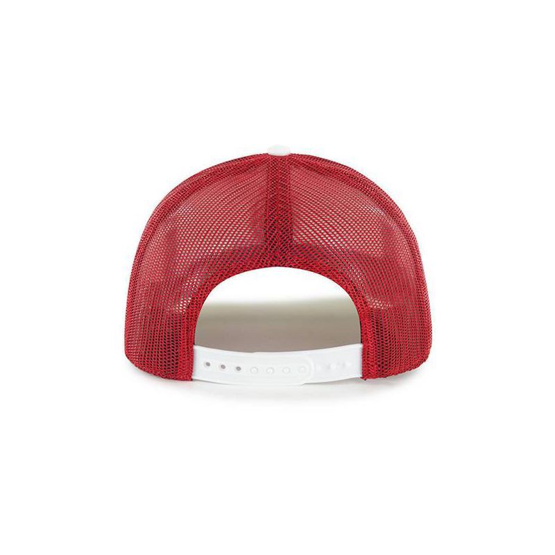 slide 2 of 2, NCAA Ohio State Buckeyes Cotton Twill with Hard Mesh Baseball Hat: Adjustable Snapback, Team Logo Design, 1 ct