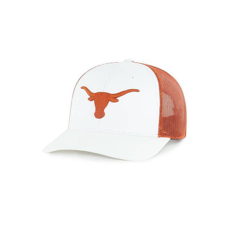 slide 1 of 2, NCAA Texas Longhorns Cotton Twill with Hard Mesh Baseball Hat: Adjustable Snapback, Team Logo Design, 1 ct