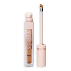 Makeup Revolution Skin Silk Serum Under Eye Brightener & Concealer - Tan Golden - 0.13 fl oz